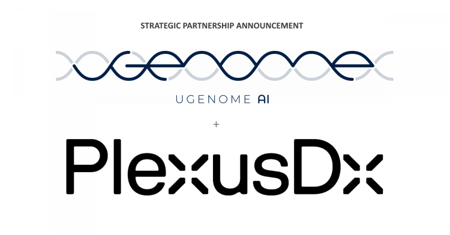 UGenome AI & PlexusDx Announce Strategic Partnership to Deliver Pharmacogenomic Testing to Support Personalized Medicine