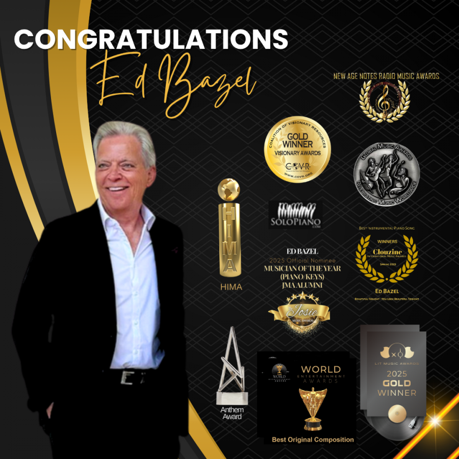 Ed Bazel Adds Gold COVR Visionary Award to Growing List of Music Honors