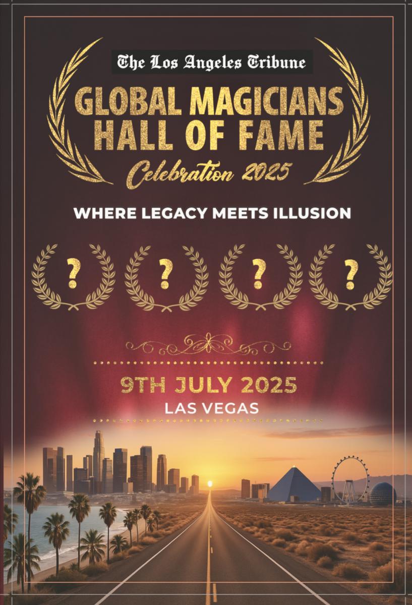The Los Angeles Tribune Launches Global Magicians Hall of Fame to Honor Magic’s Legends & Unsung Architects of Awe